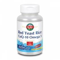 Red Yeast Rice + Q10 + Omega 3 - 60 perlas